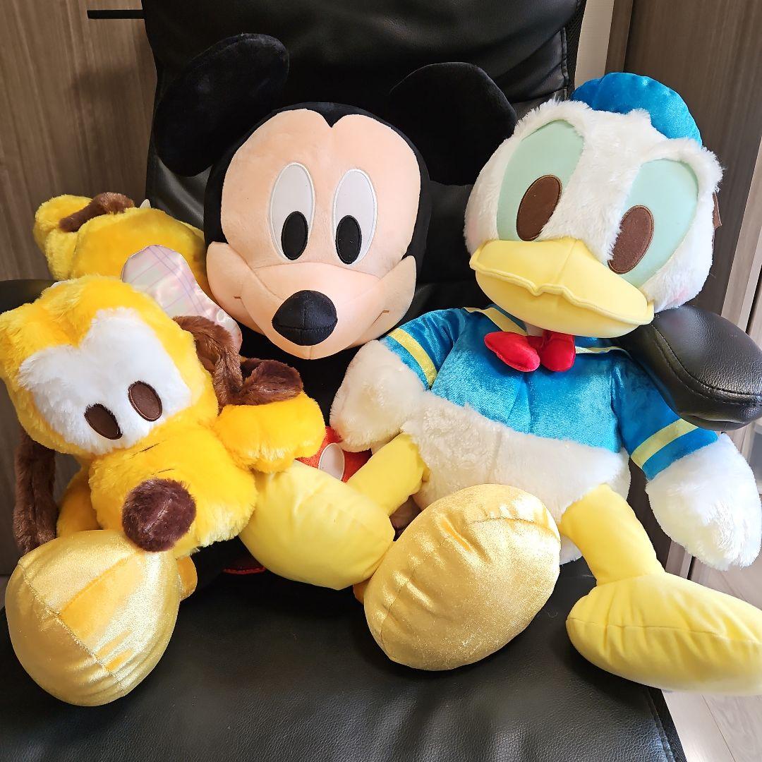 ミッキーマウス・ドナルドダック・プルート ぬいぐるみセット