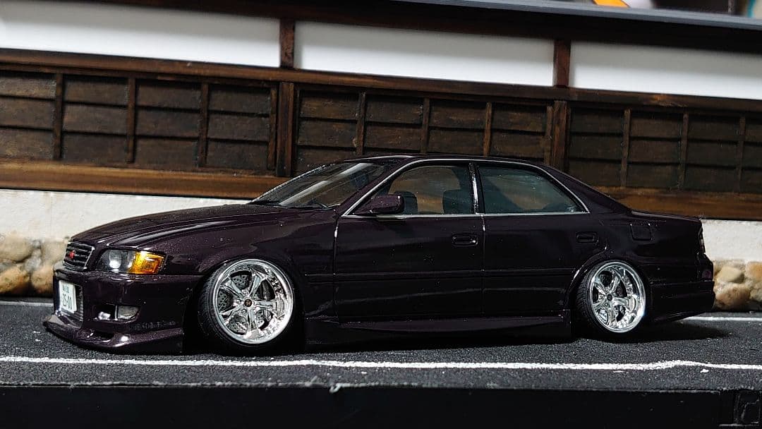 1/24 アオシマ チェイサー Blitz 完成品