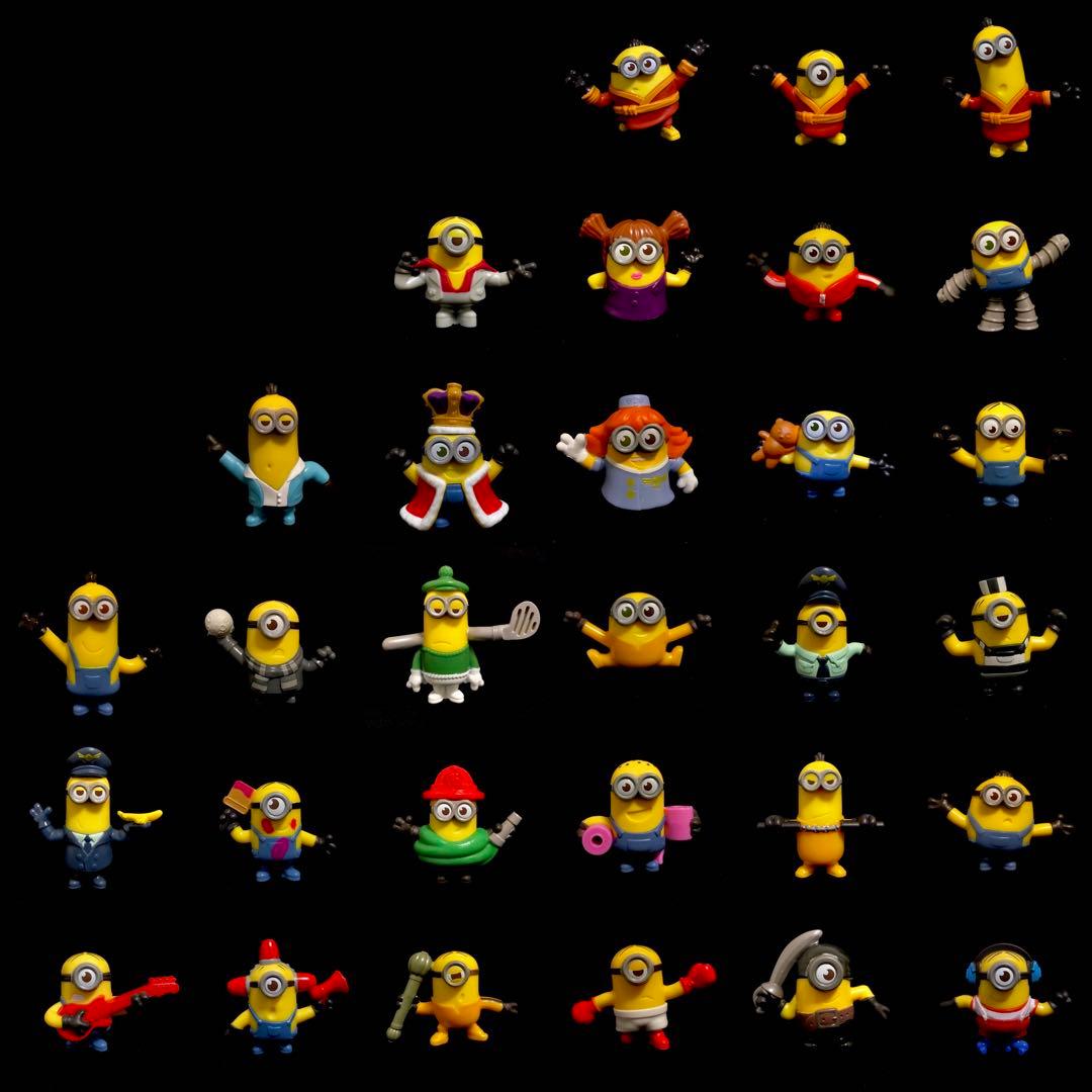 クリスマスオーナメントミニオンズフィーバーカラーフィギュア全30種