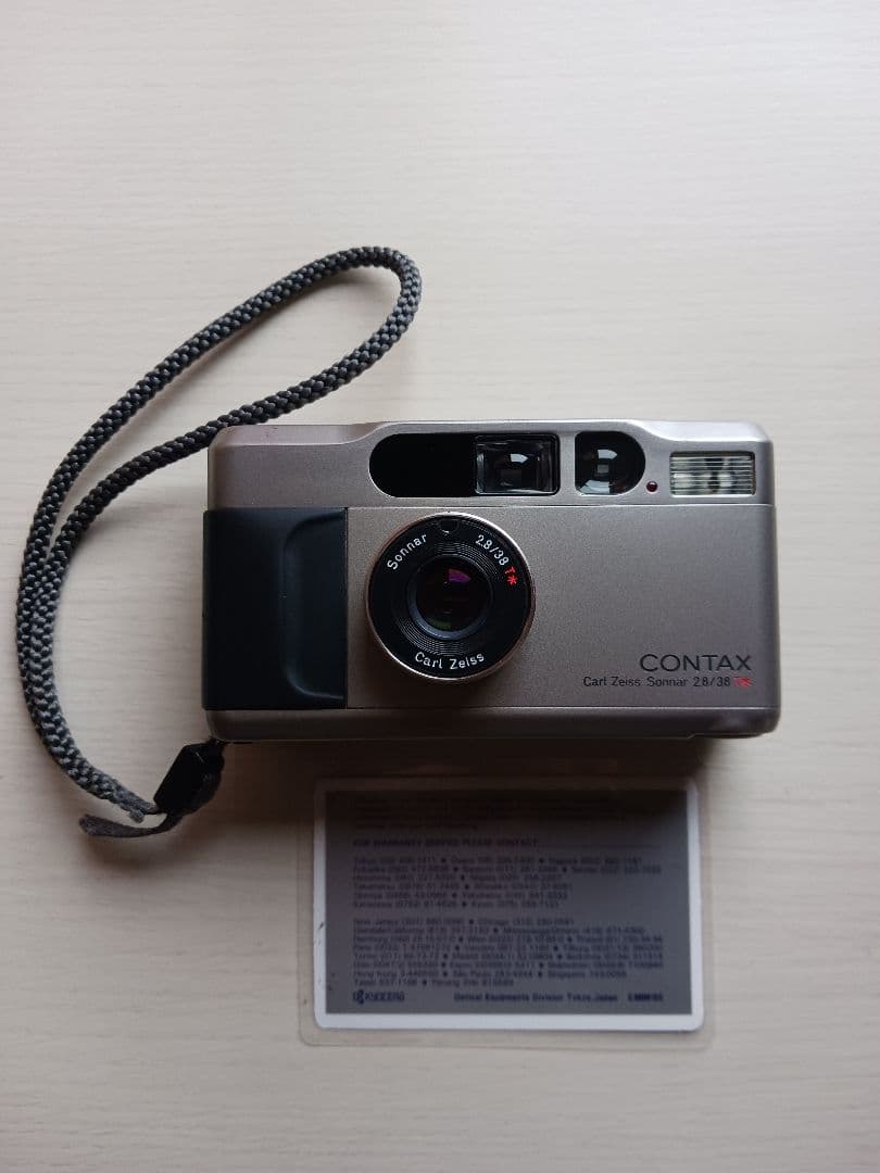 k*i様 今超人気の CONTAX T2 コンパクトフィルムカメラ