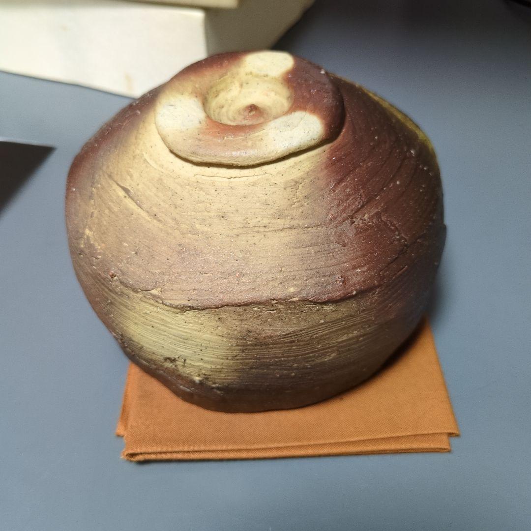 備前焼　末廣学　抹茶茶碗