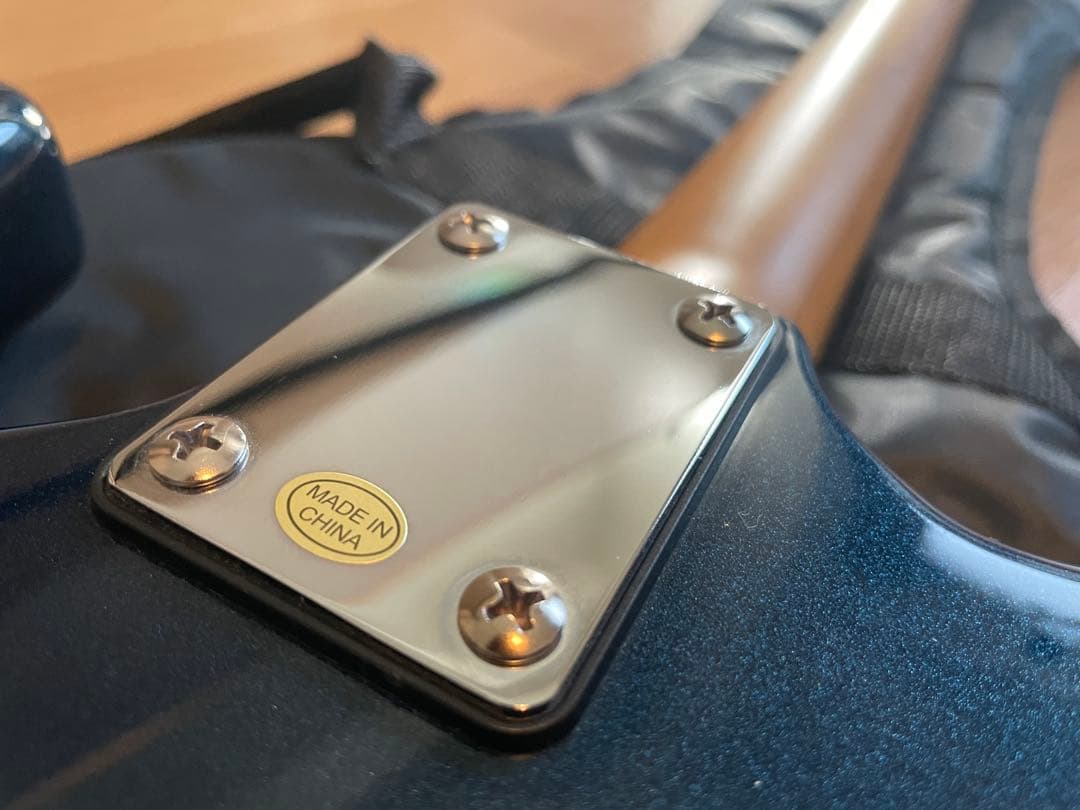 【ほぼ新品】Bacchus BST-1-RSM/M DLPB ストラトキャスター