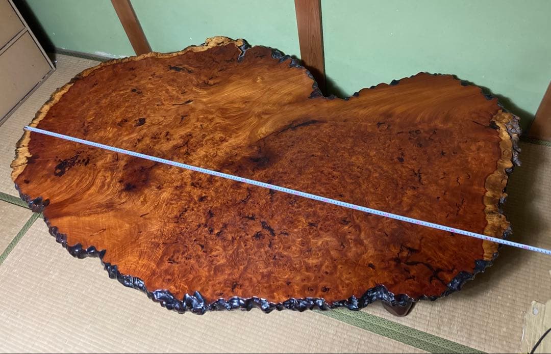 user e25f308cさん専用　送料込　花梨　（かりん）テーブル　座卓