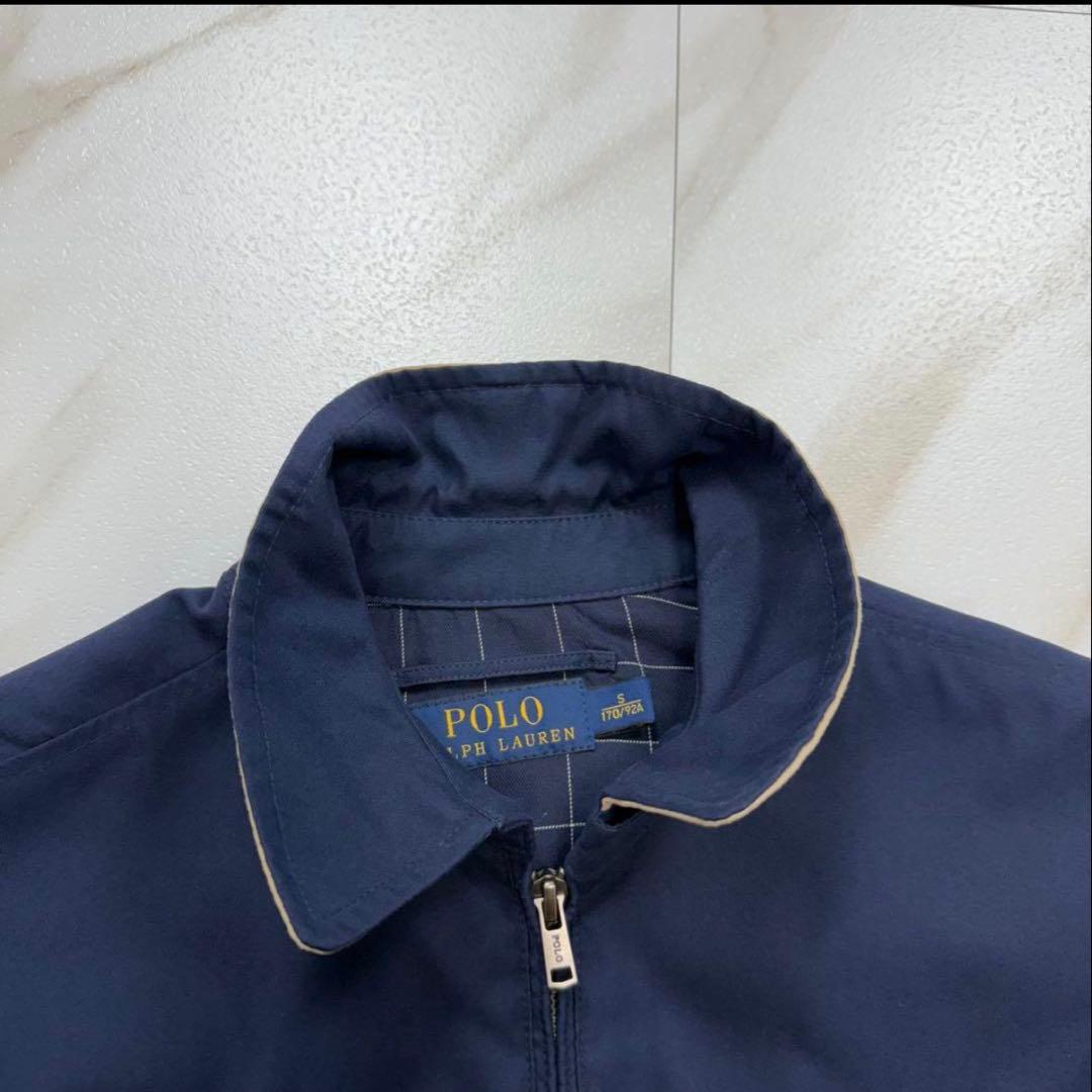 POLO RALPH LAUREN スイングトップ ポニー刺繍 ネイビー