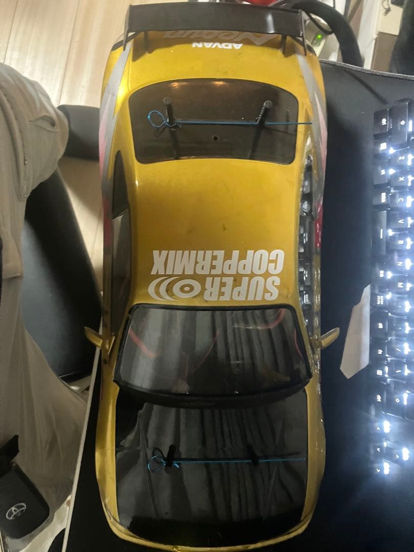 タミヤ ドリフト ラジコン フルセット　TT01　金シルビア 値下げ受け付けます