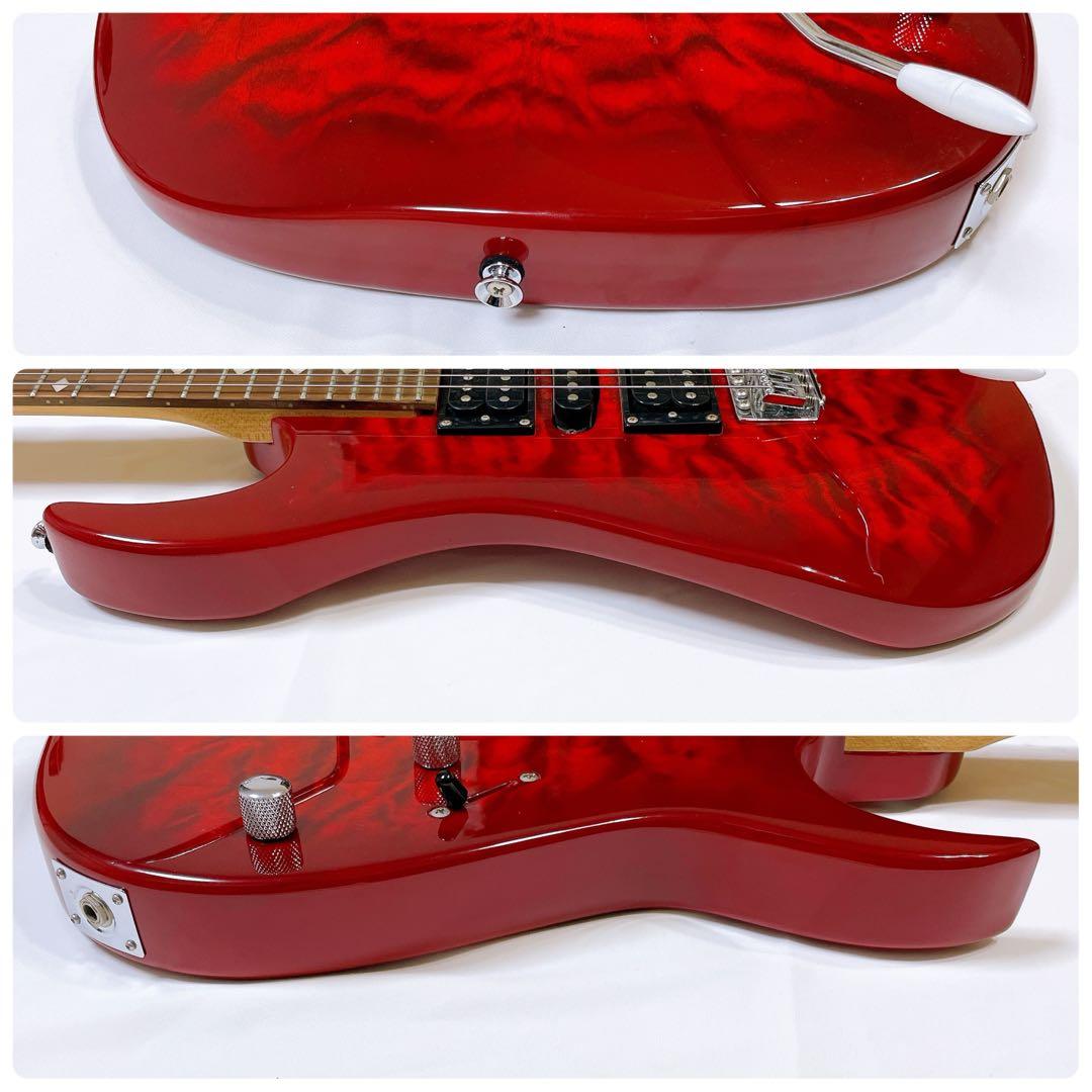 B.C.Rich ディンキータイプ　エレキギター　レッド　赤