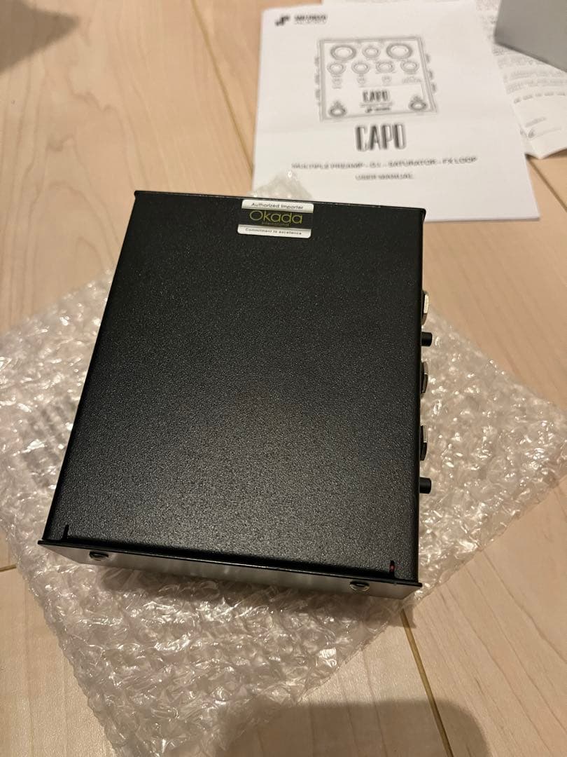 ベース Jad Freer Audio CAPO Bass Preamp