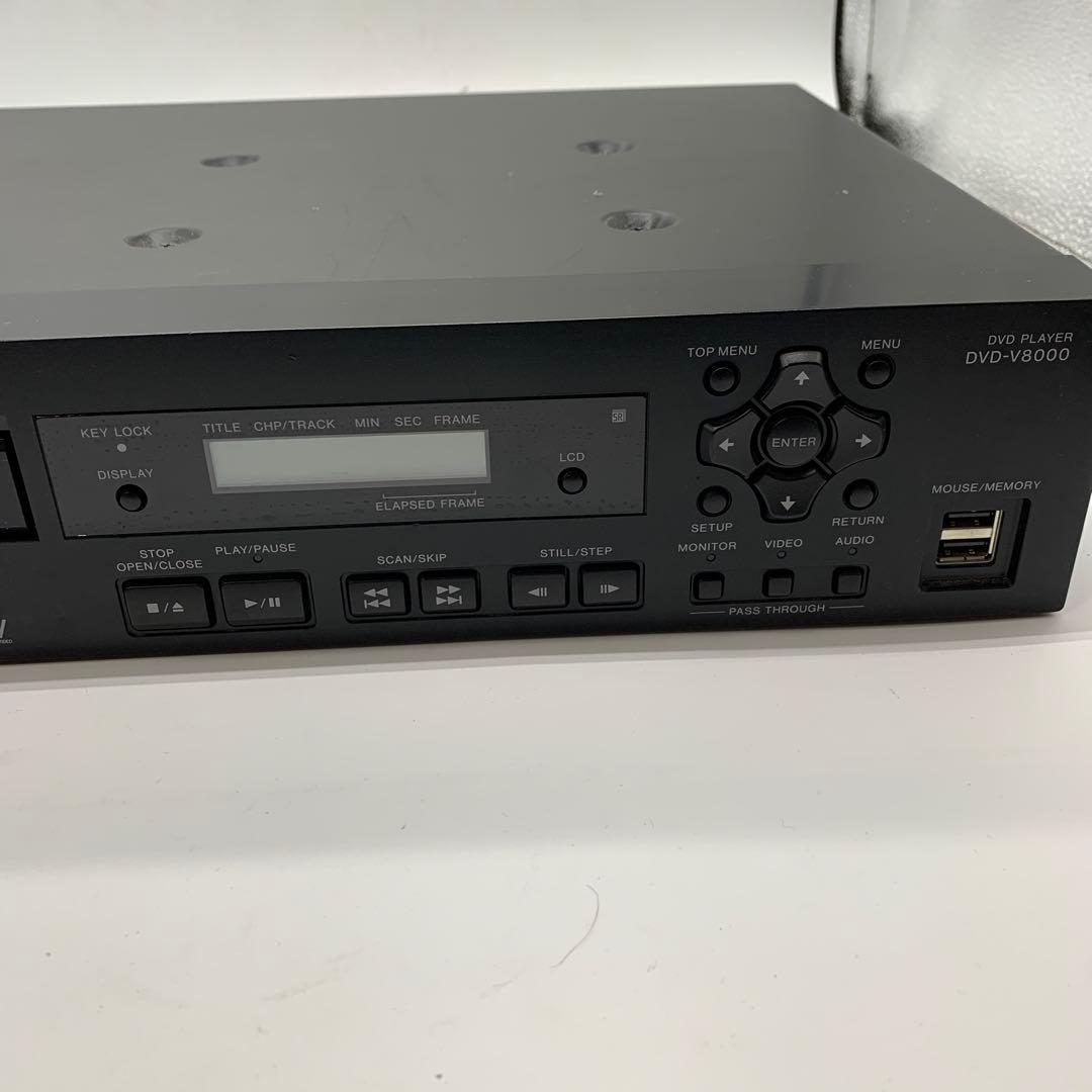 Pioneer 業務用DVDプレーヤー DVD-V8000 動作確認済