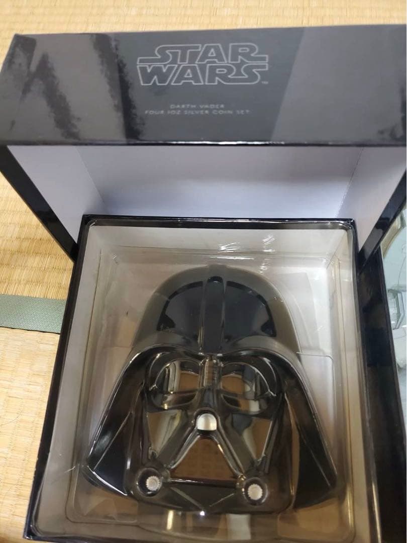 ダースベイダー世界7500個限定品スターウォーズ コレクティブル銀貨