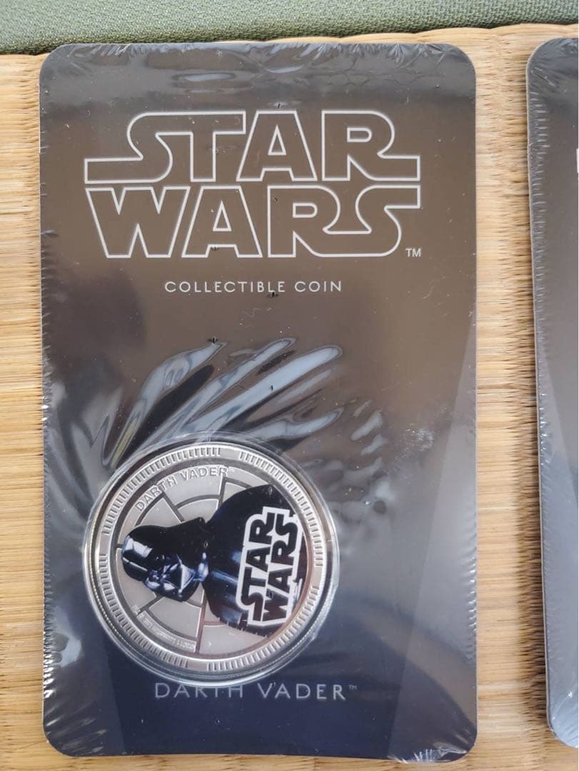 ダースベイダー世界7500個限定品スターウォーズ コレクティブル銀貨