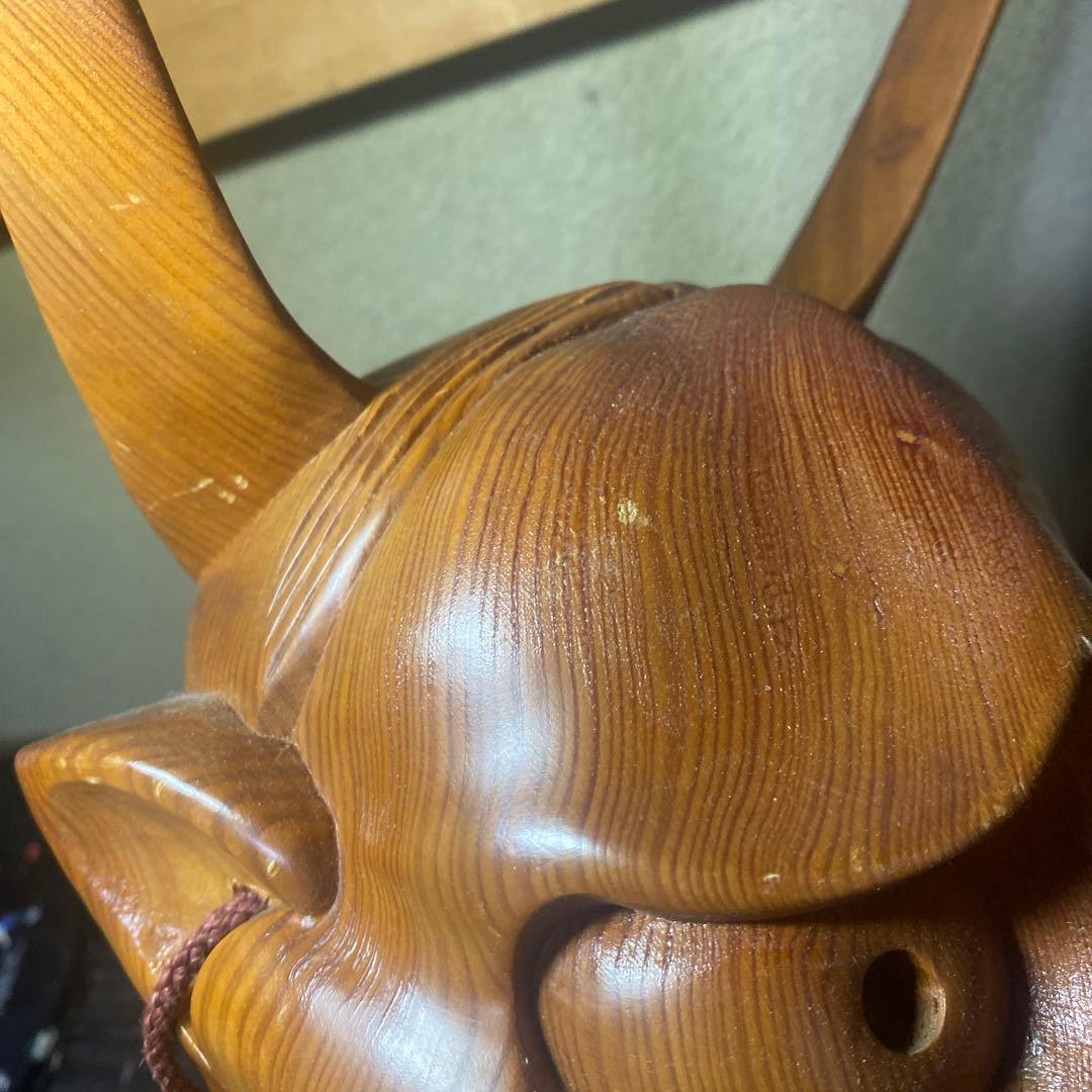 専用　木彫　般若面