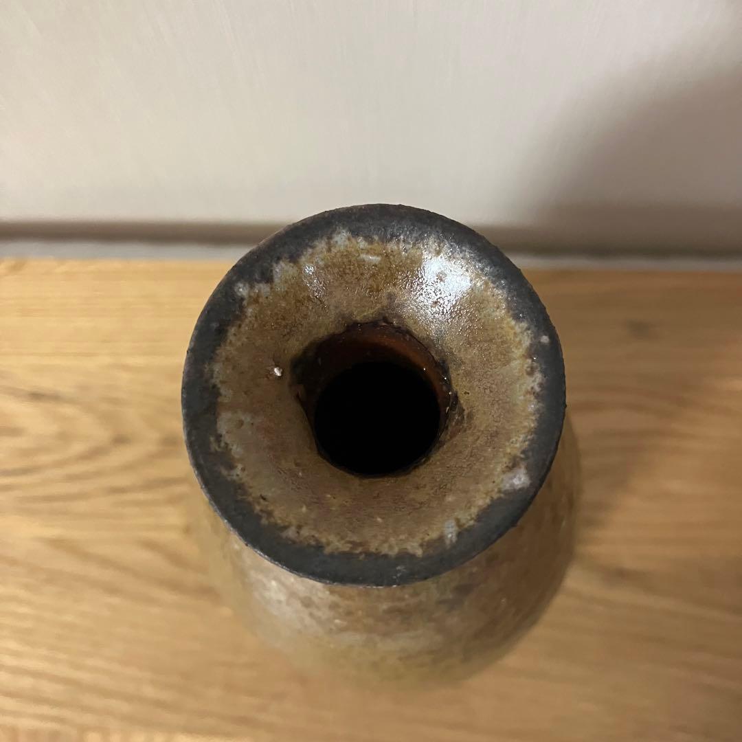 備前焼　人気実力作家　大森輝彦　師：二代大饗仁堂　舟徳利