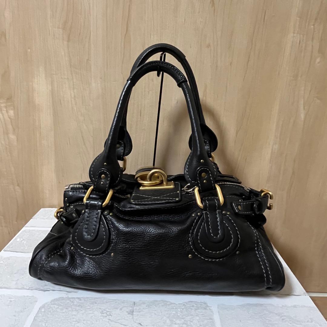 【ありさん】美品Chloé （クロエ）✰パディントンバッグ/ブラック