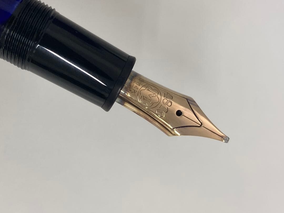 【美品】モンブラン 146 万年筆 M 中字 14K インクセット/おまけ2点付