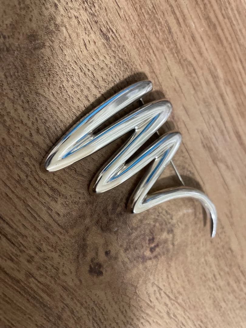 な*＊様 Tiffany ティファニー　ブローチ　スクリブル　シルバー