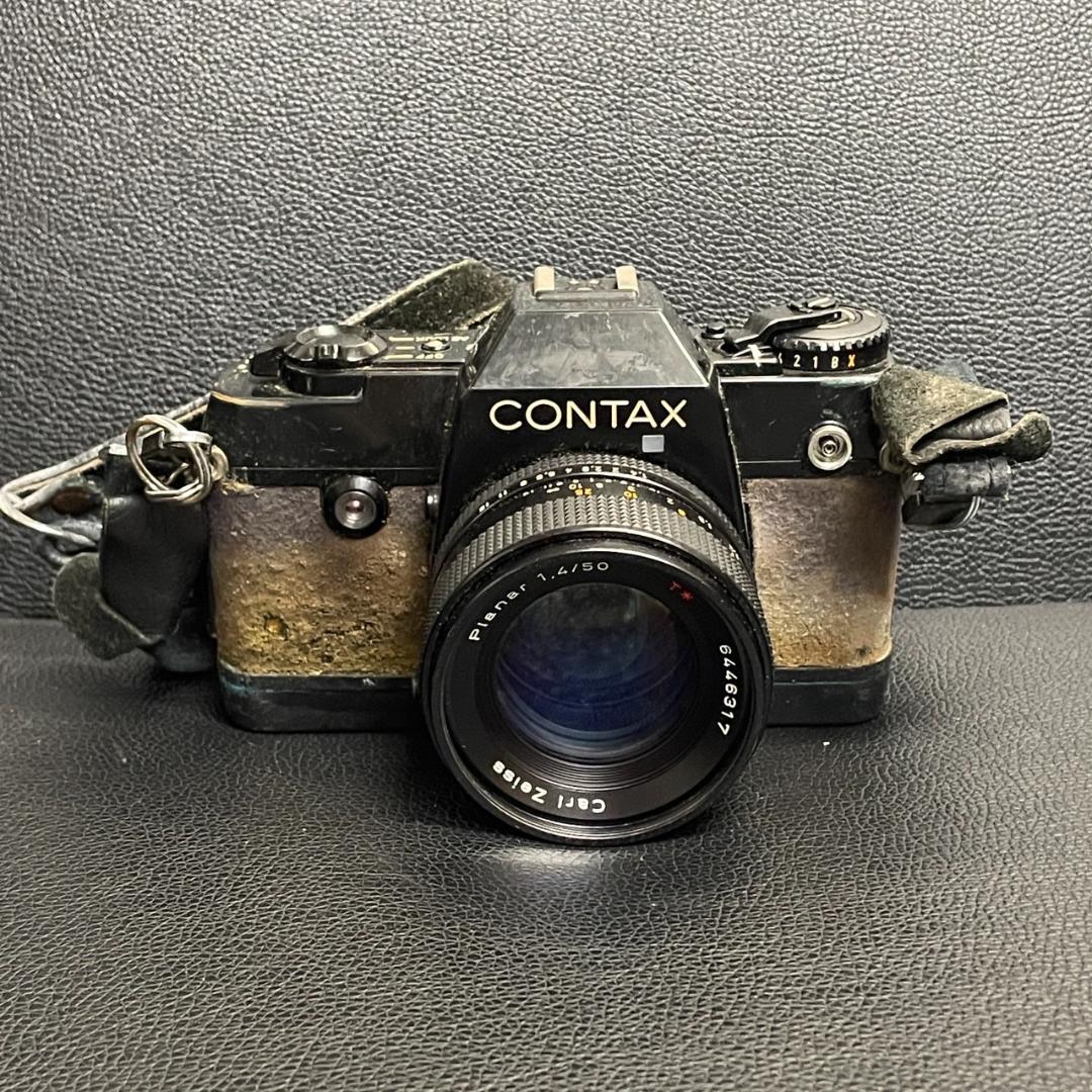 CONTAX カメラ 137MA QUARTZ レンズ、レンズカバーセット