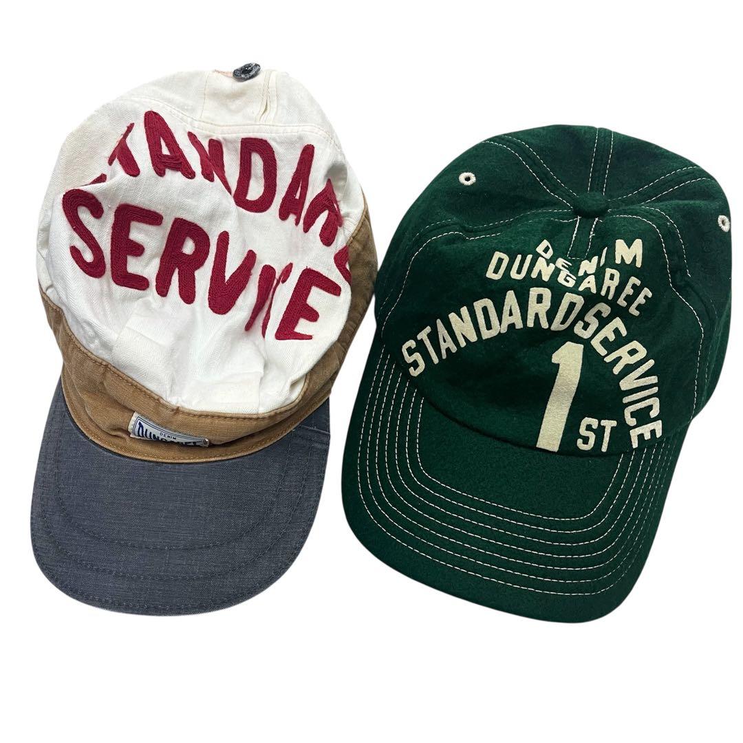 デニムダンガリー　帽子　サイズ58 美品