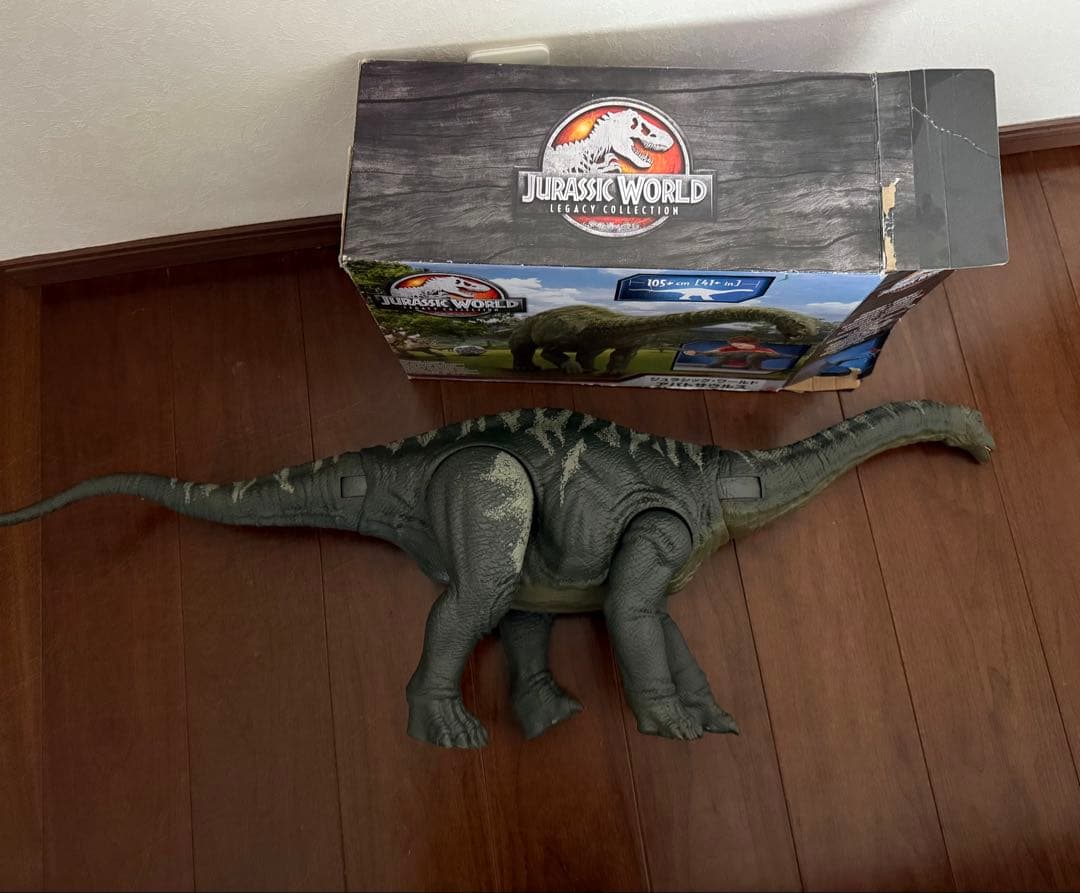 恐竜模型 大型 マテル ジュラシックワールド アパトサウルス