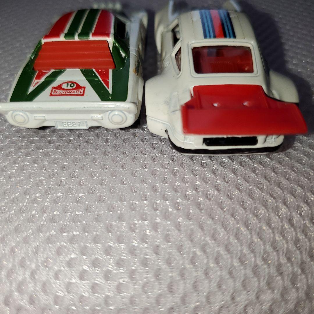 トミカ　青箱(2)　箱なし(2)　マッチボックス(1)　計5点セット