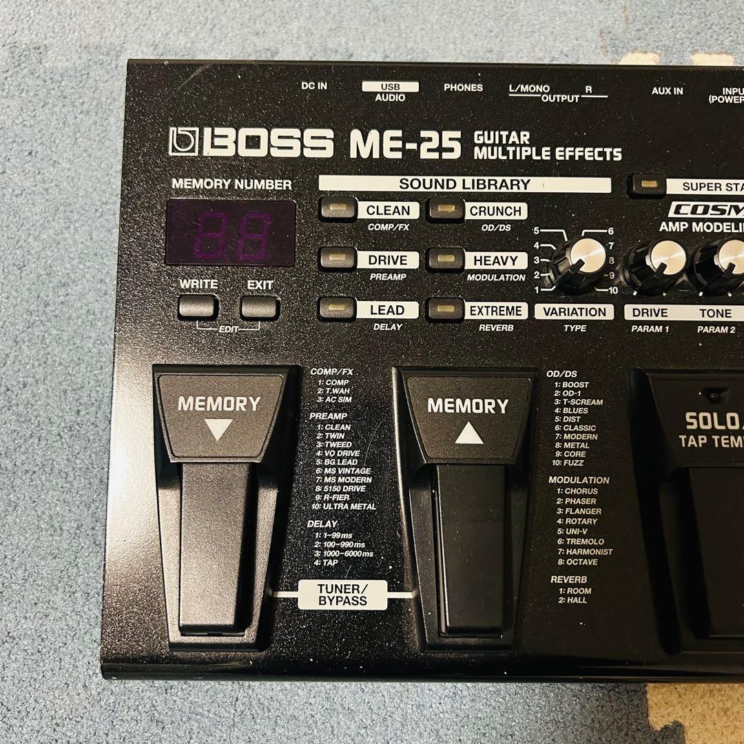BOSS ME-25 ギターエフェクター　通電動作確認済