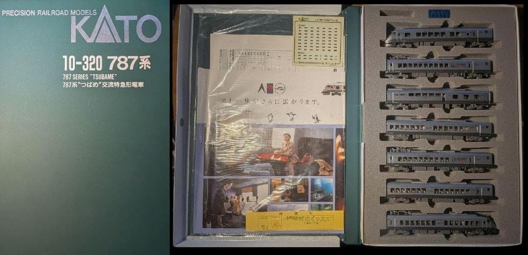 ✦ KATO787&パワー&レールセット