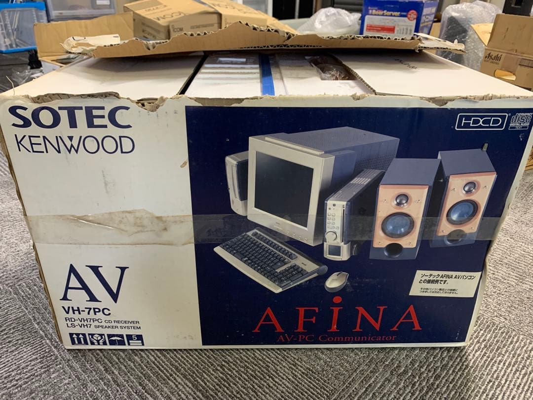 スピーカー・ウーファー SOTEC KENWOOD AFINA AV-PC VH-7PC