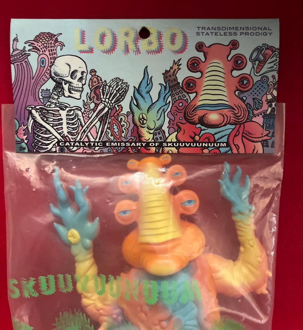 怪人ロルボ ソフビ JIM WOODRING 2009年製 LORBO