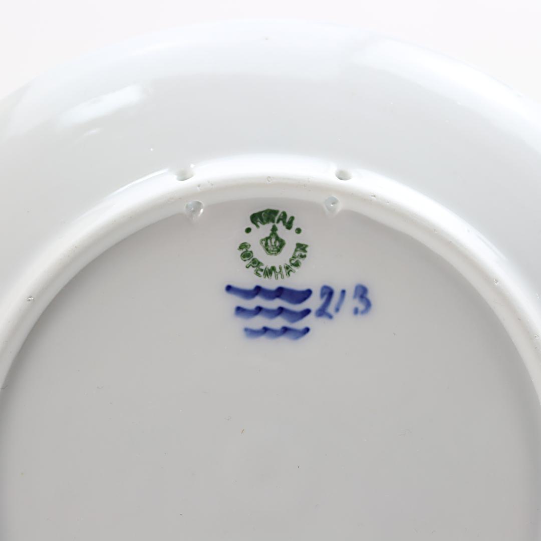 1919年「雪に覆われた庭の小鳥たち」 イヤープレート ロイヤルコペンハーゲン