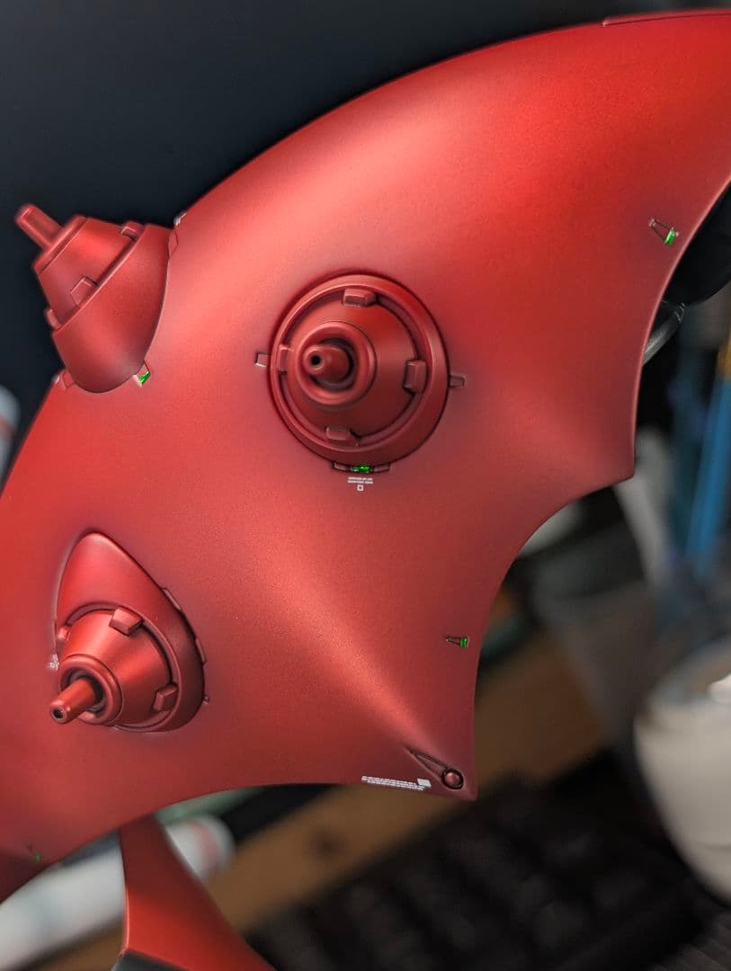 HGナイチンゲール　全塗装完成品　マッドキャンディ塗装