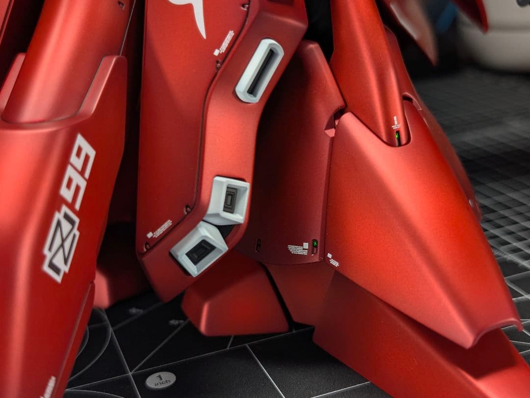 HGナイチンゲール　全塗装完成品　マッドキャンディ塗装