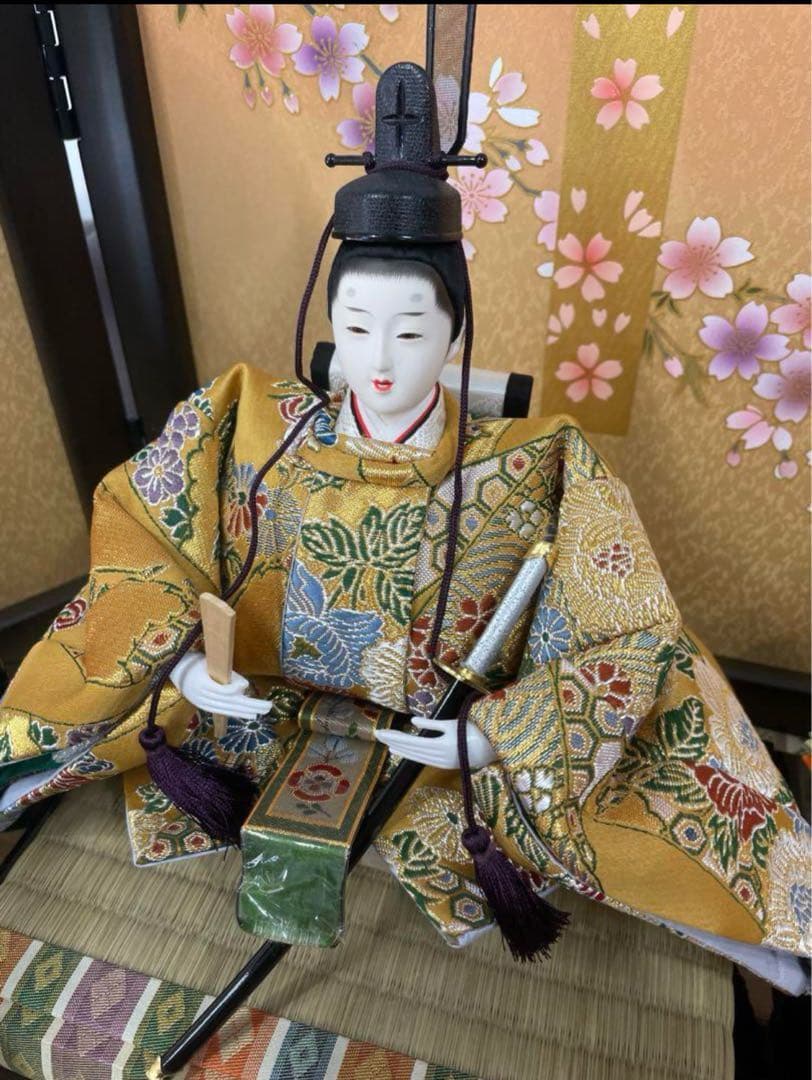 極美品　おひなさま　親王飾り　雛人形　極上品　久月作