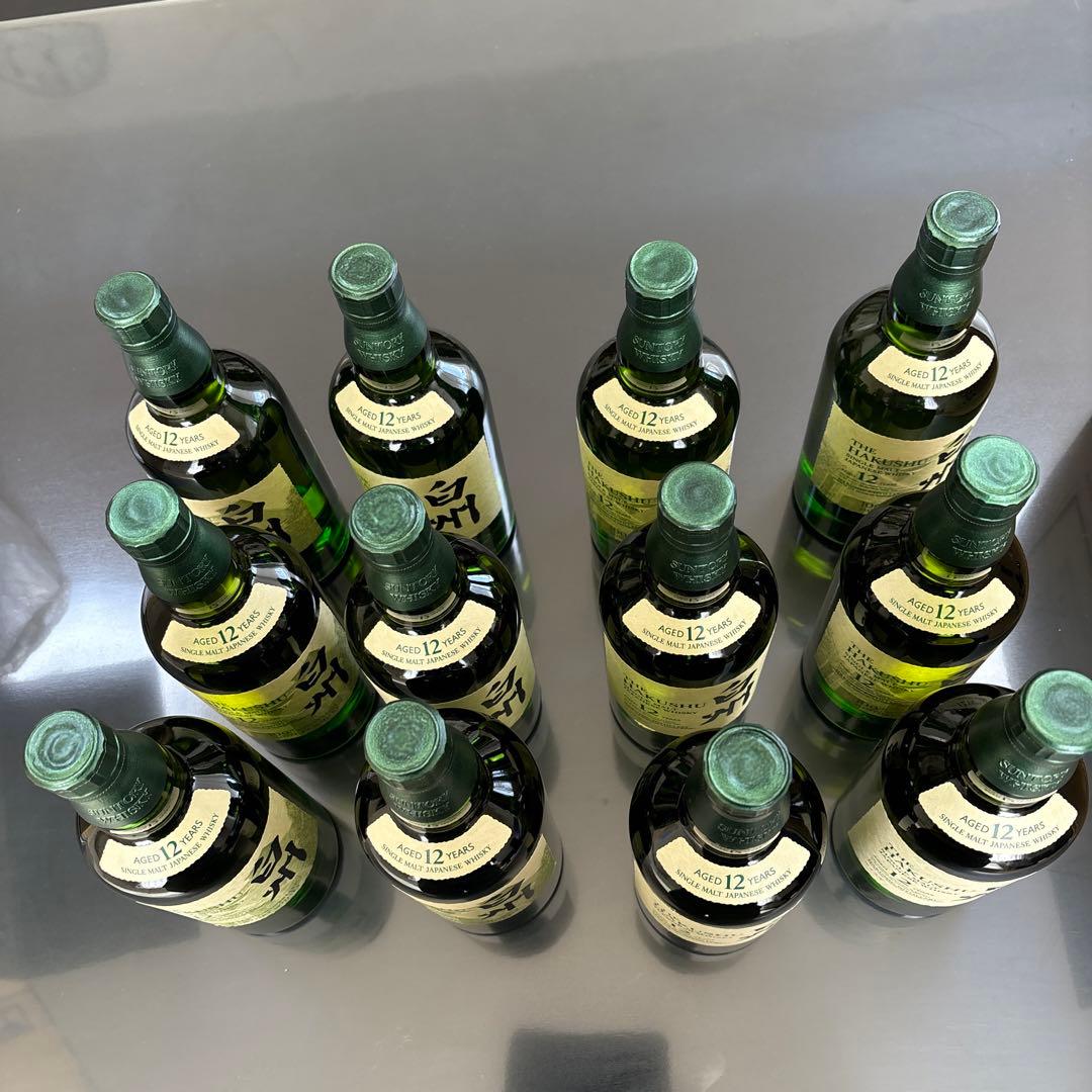 白州 12年 シングルモルトウイスキー 12本セット