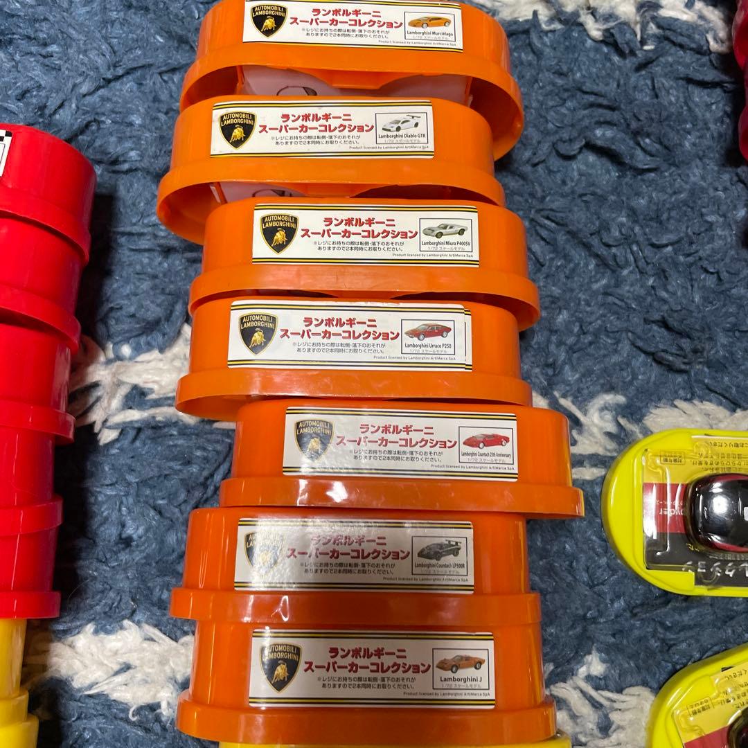 フェラーリ、ポルシェ、他スポーツカーなど69台　未開封コンビニ缶コーヒーおまけ