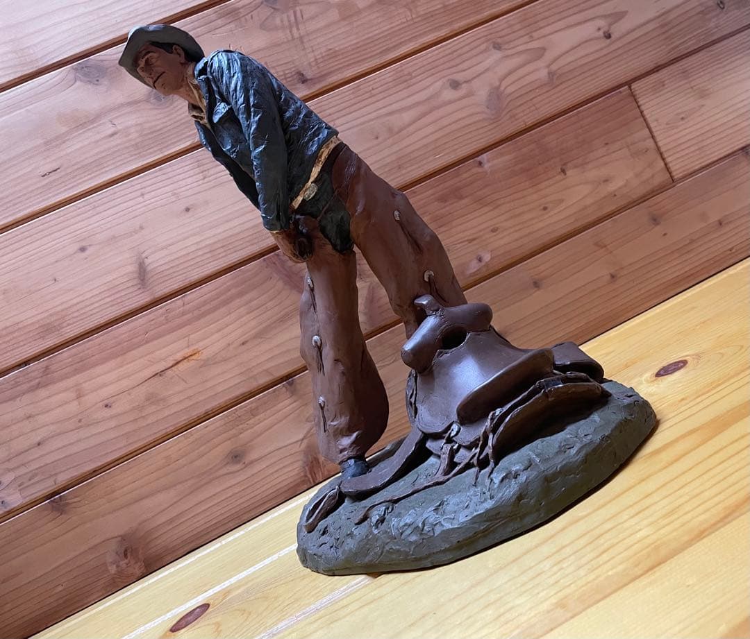 ガンマン マカロニ ウエスタン　カウボーイ　西部 夕日 荒野 サドル リーバイス