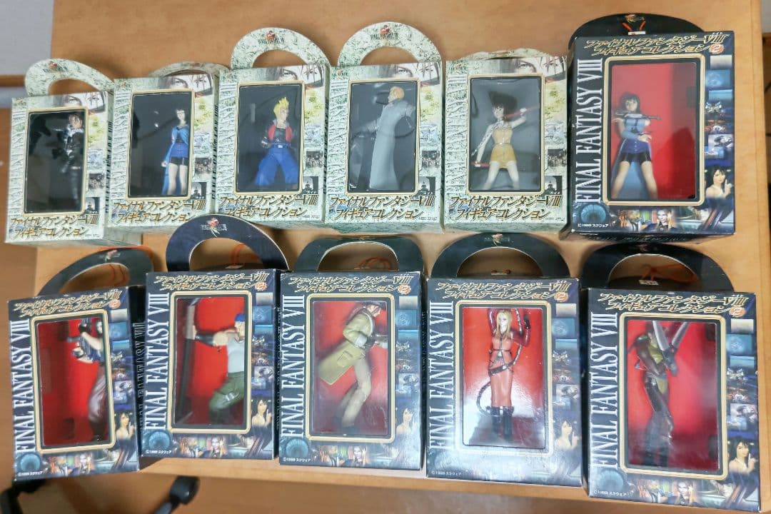 【希少品】ファイナルファンタジー8 フィギュアコレクション1＆2コンプリート