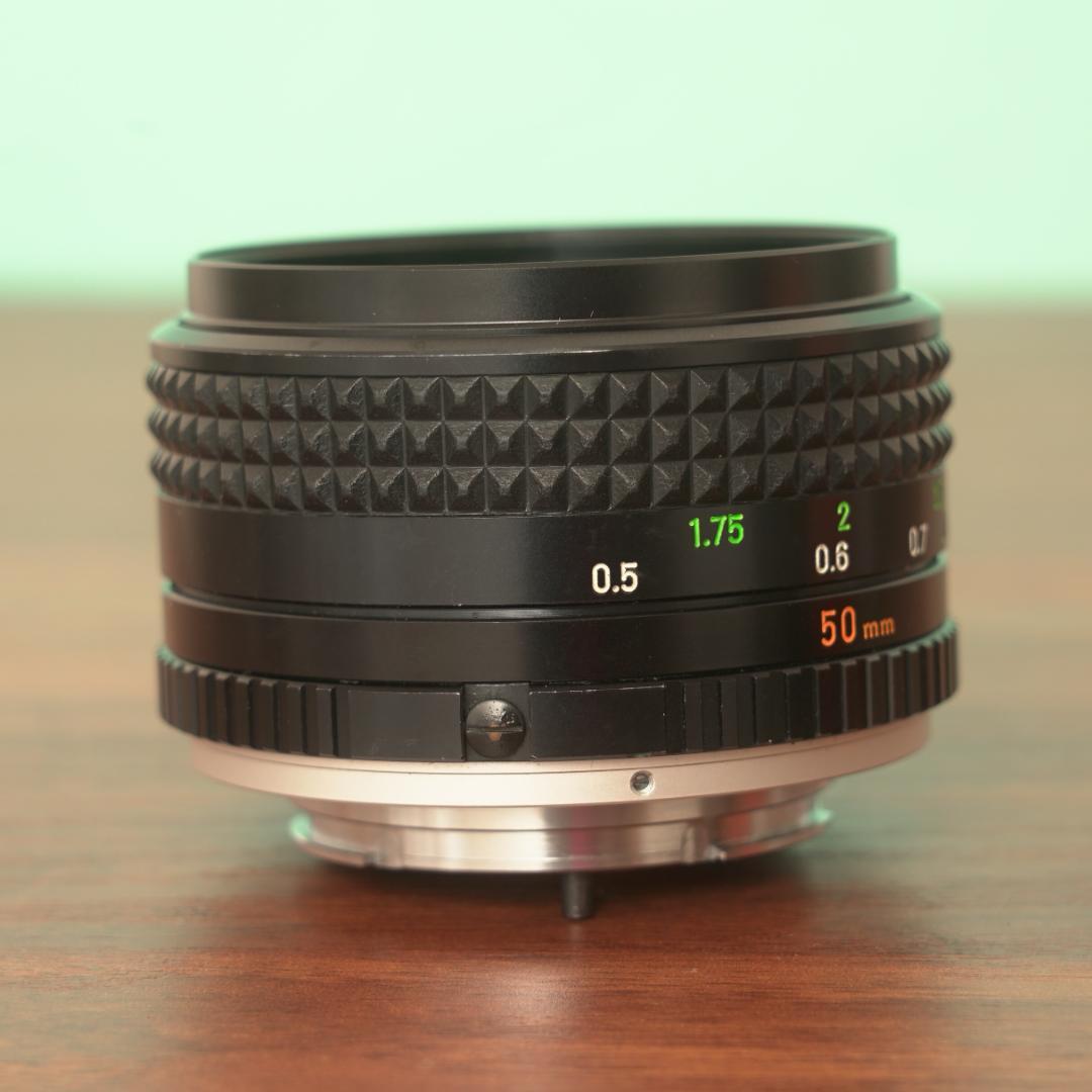 ミノルタ MC ROKKOR-PF 50mm f1.7 オールドレンズ 68