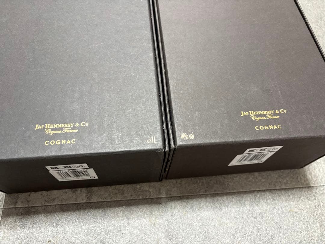 2本セット ヘネシー ＸＸＯ 箱付き 並行品 40度 1000ml