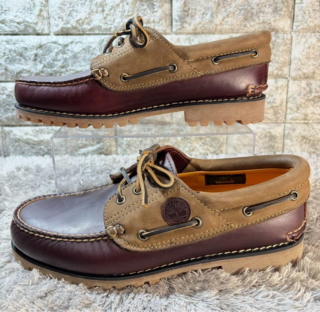 新品❣️Timberlandティンバーランド デッキシューズ 3eye 箱付属✨