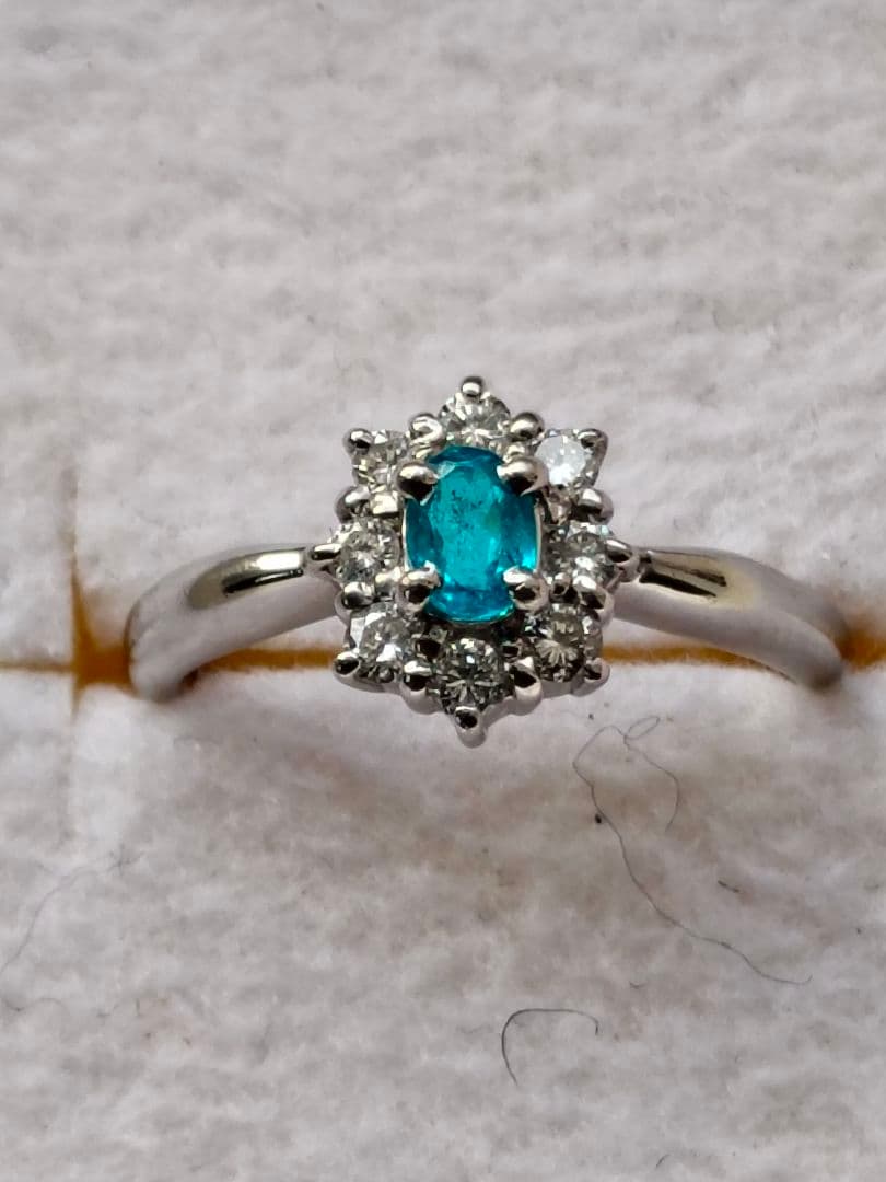 パライバトルマリン　リング