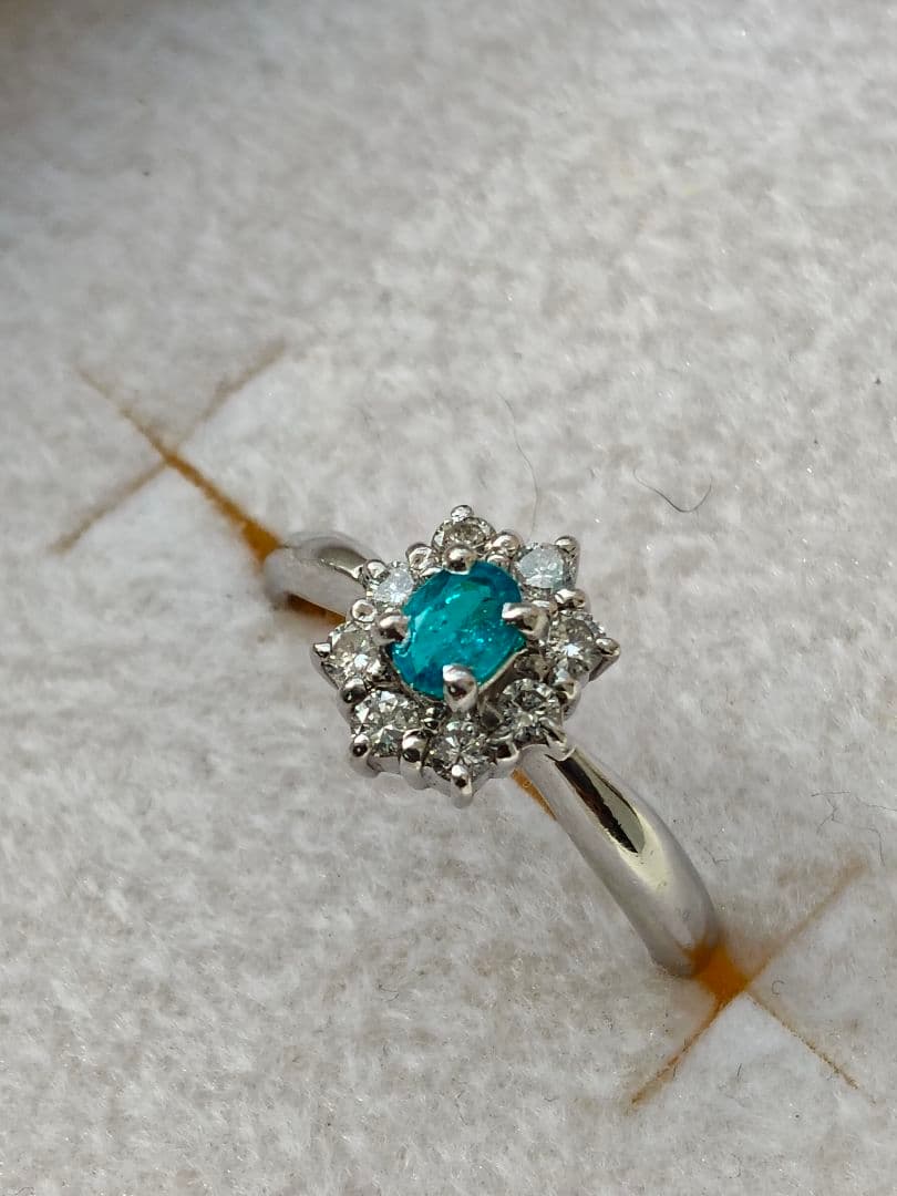 パライバトルマリン　リング