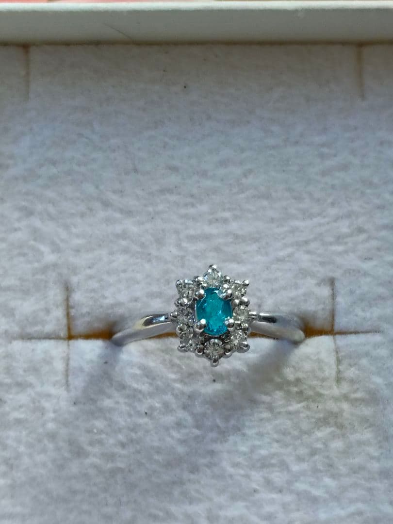 パライバトルマリン　リング