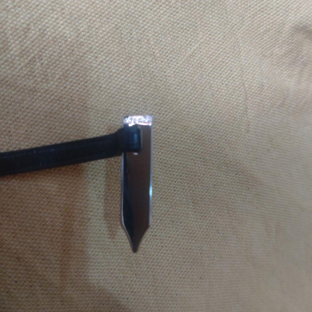 HERMES　黒 レザー ペンケース