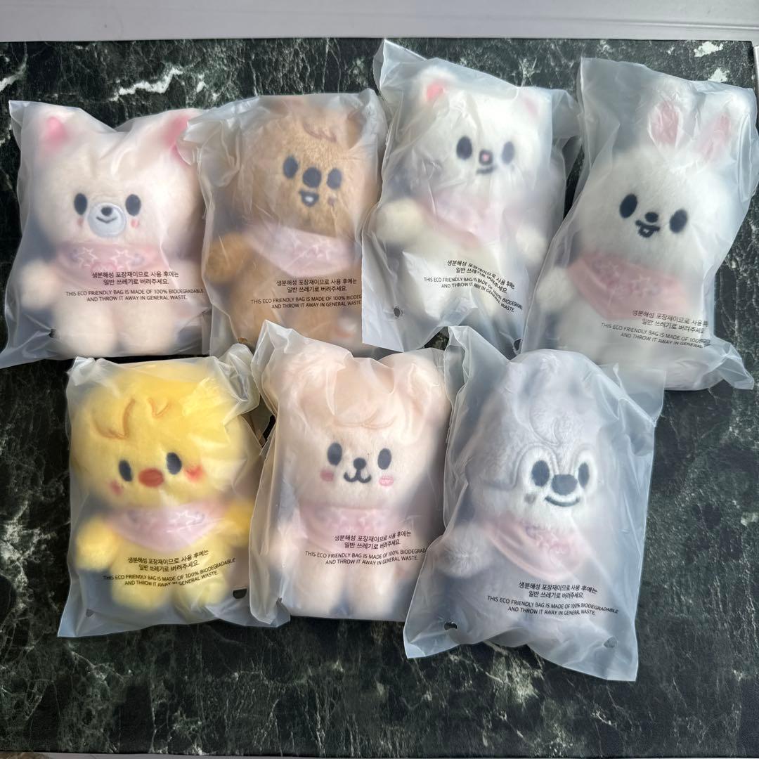 SKZOO PLUSH 10CM SKZ 5CLOCK ペンミ 7体セット