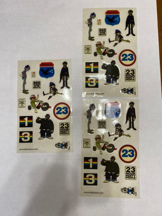 ゴリラズ Gorillaz kidrobot Red Edition 4体セット