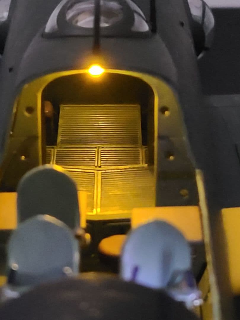 一式陸上攻撃機 山本五十六搭乗機 リアルモーターライズ LED仕様 完成品