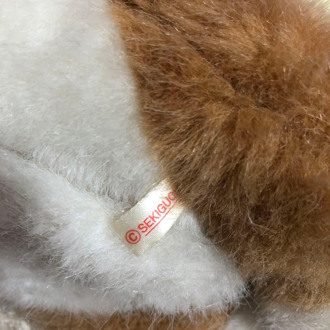 平成レトロ　1992 バンダイ×セキグチ製　鳴く　犬　ぬいぐるみ　中古品