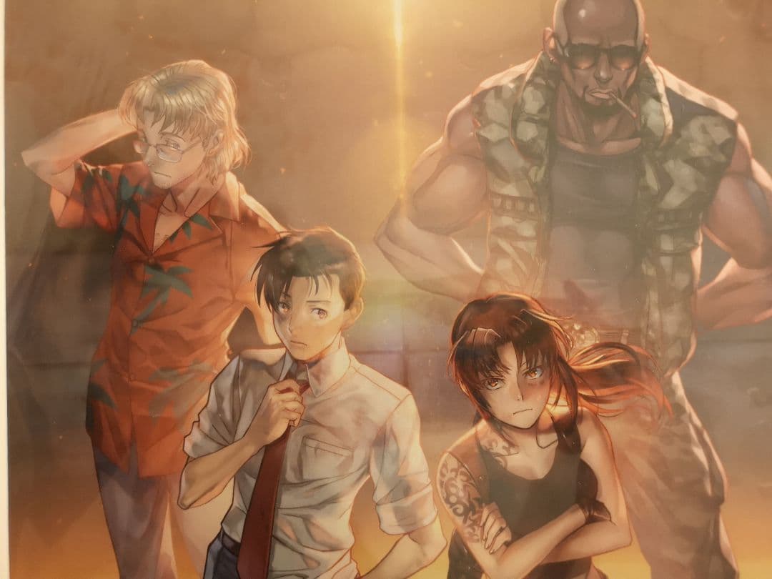 BLACK LAGOON 複製原画