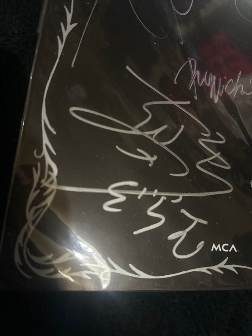 b*7様 LUNA SEA「 MCA公式直筆サイン色紙」(メジャーデビュー期)