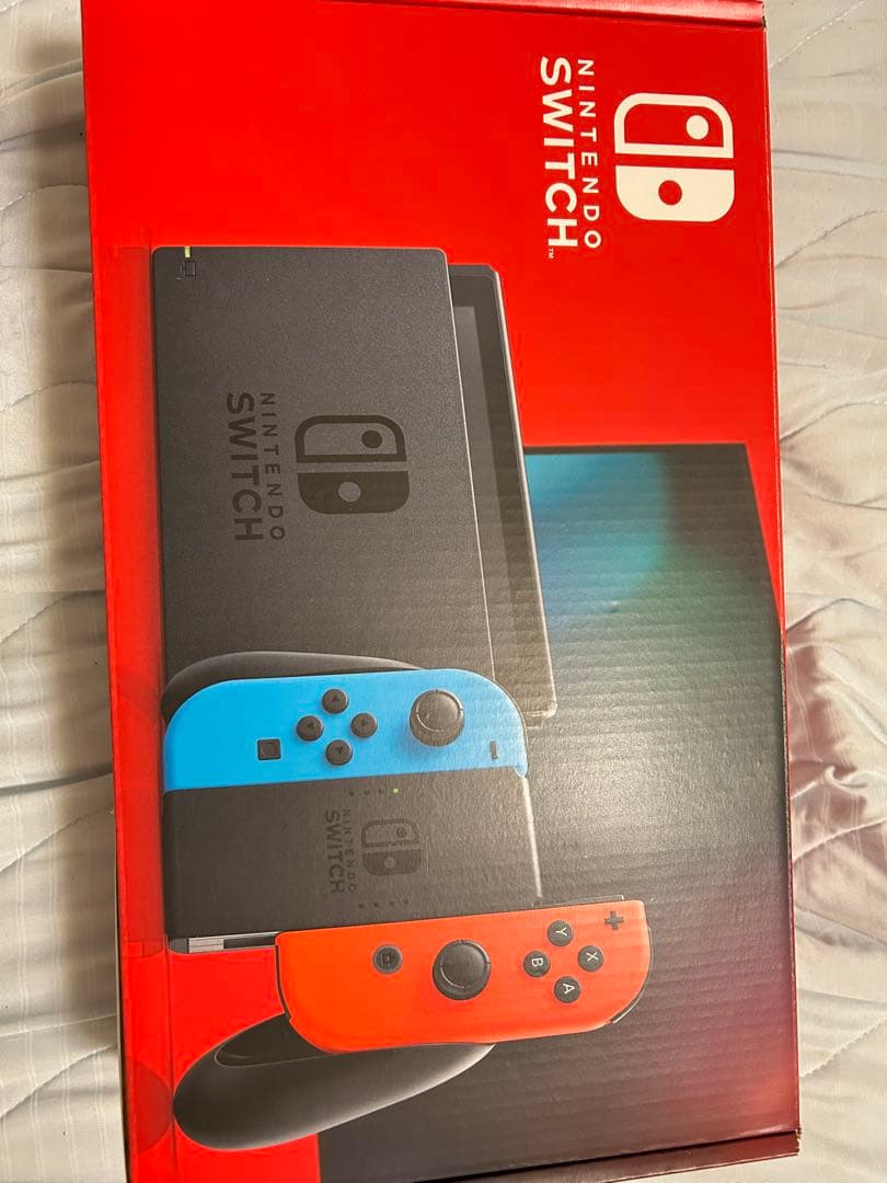 Nintendo Switch HAD-S-KAAAH ネオンレッドブルー