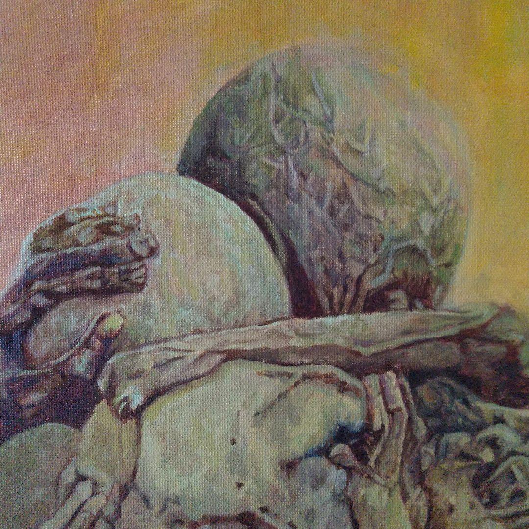 ベクシンスキー 模写 油彩画 25号 F25 油絵